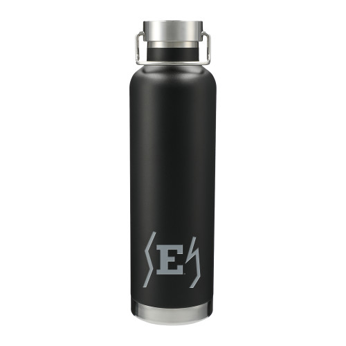  Thor Copper Vacuum Insulated Black Bottle 32oz - Eastern Michigan Secondary Athletic Mark Engraved