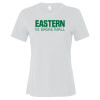 Thumbnail image for  Bella + Canvas Womens White Relaxed Cotton T Shirt