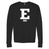 Thumbnail image for  Bella + Canvas Black Fleece Crew