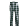 Thumbnail image for  Boxercraft Green/White Unisex Flannel Pajama Pant