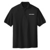 Thumbnail image for  Extended Black Silk Touch Polo