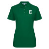 Thumbnail image for  Womens Silk Touch Dark Green Pique Polo