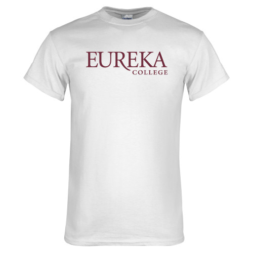  White T Shirt - Wordmark