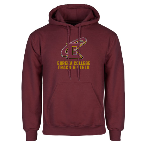  Maroon Fleece Hoodie - Track and Field