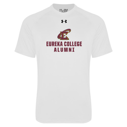  Under Armour White Tech Tee - Alumni