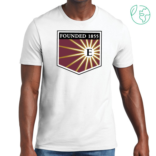  Allmade White Organic Cotton Tee - Shield