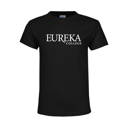  Youth Black T Shirt - Wordmark
