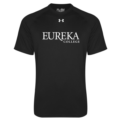  Under Armour Black Tech Tee - Wordmark