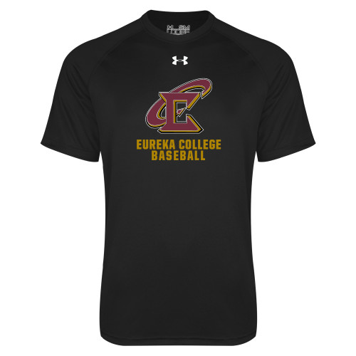  Under Armour Black Tech Tee - Baseball