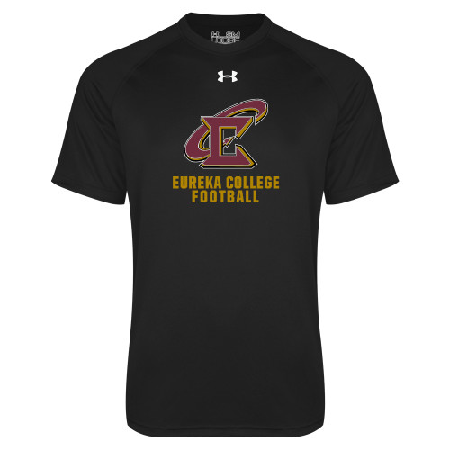  Under Armour Black Tech Tee - Football
