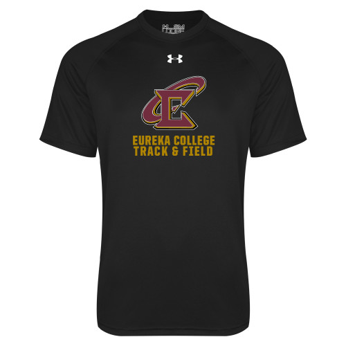  Under Armour Black Tech Tee - Track and Field