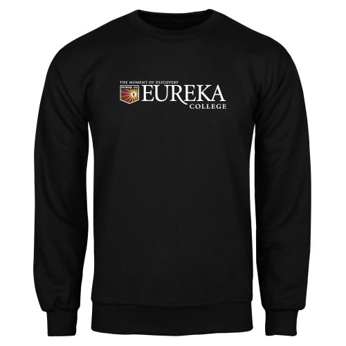  Black Fleece Crew - Eureka College w/ Shield