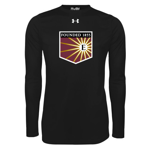  Under Armour Black Long Sleeve Tech Tee - Shield