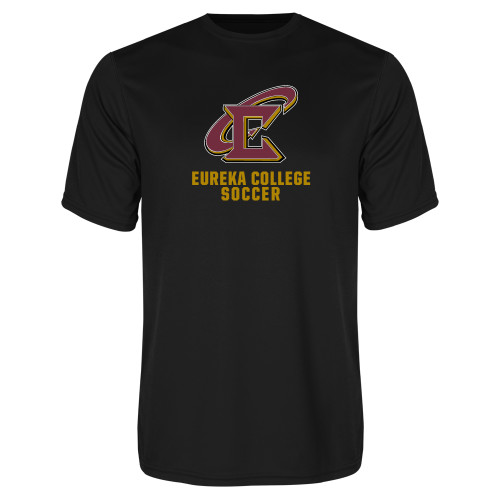  Black Performance Tee - Soccer
