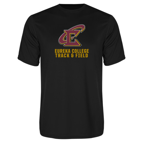  Black Performance Tee - Track and Field