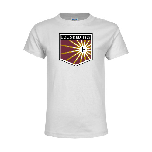  Youth White T Shirt - Shield