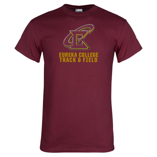  Maroon T Shirt - Track and Field