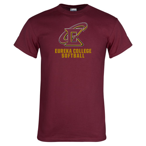  Maroon T Shirt - Softball