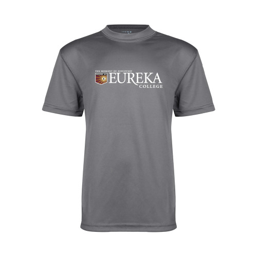 Main Image for  Youth Performance Grey Concrete Tee