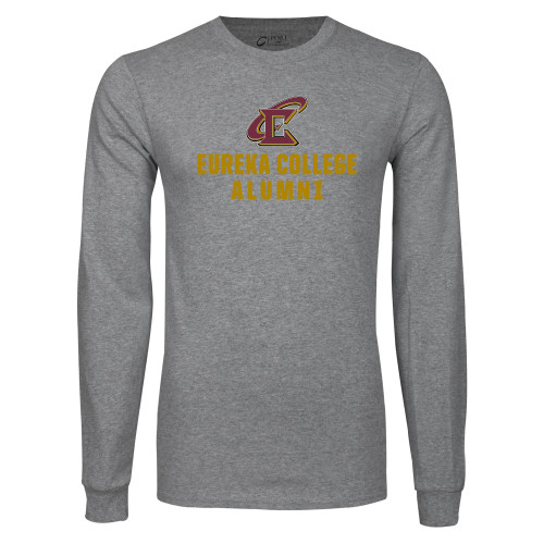  Grey Long Sleeve T Shirt - Alumni