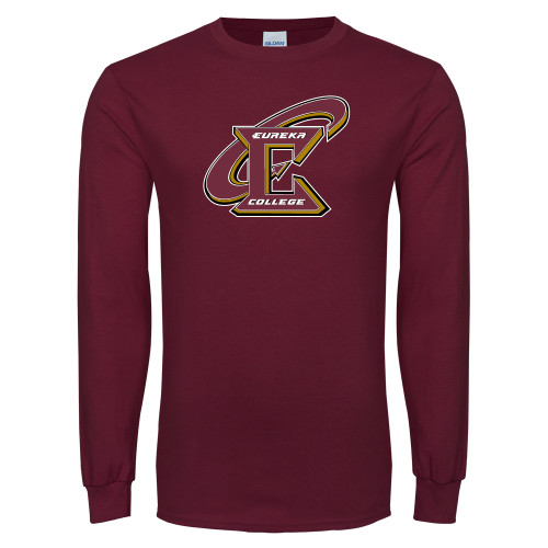  Maroon Long Sleeve T-Shirt - Primary Athletic Mark