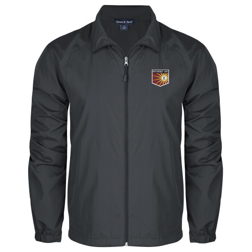  Charcoal Full Zip Wind Jacket - Shield
