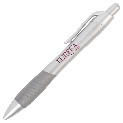  Metallic Mykonos Silver Pen - Wordmark