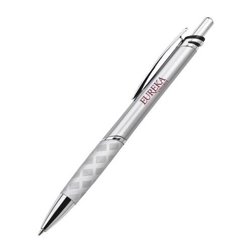  Andy Silver Ballpoint Pen - Wordmark