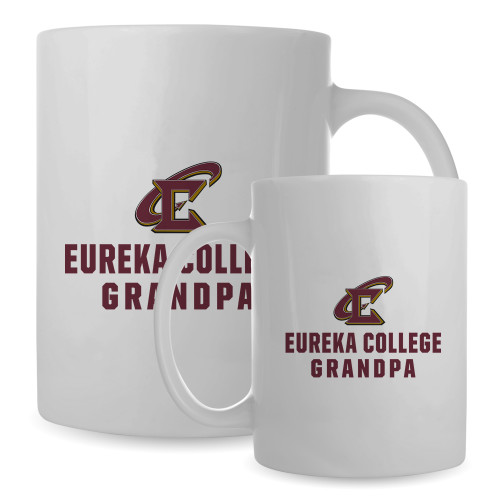  Full Color White Mug 15oz - Grandpa