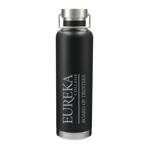  Thor Copper Vacuum Insulated Black Bottle 32oz - Board of Trustees Engraved