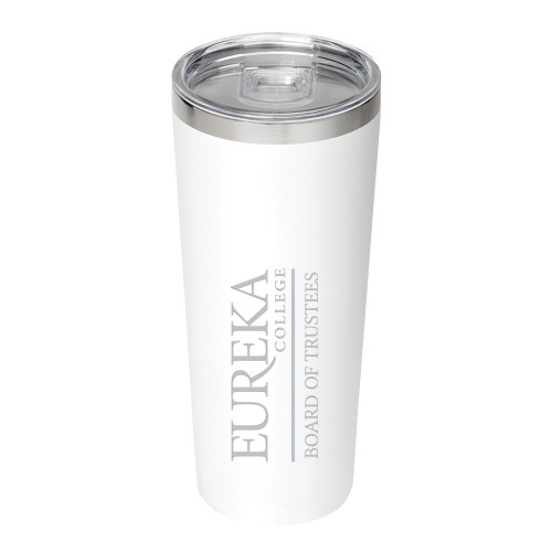  Thor Vacuum Insulated White Tumbler 22oz - Board of Trustees Engraved