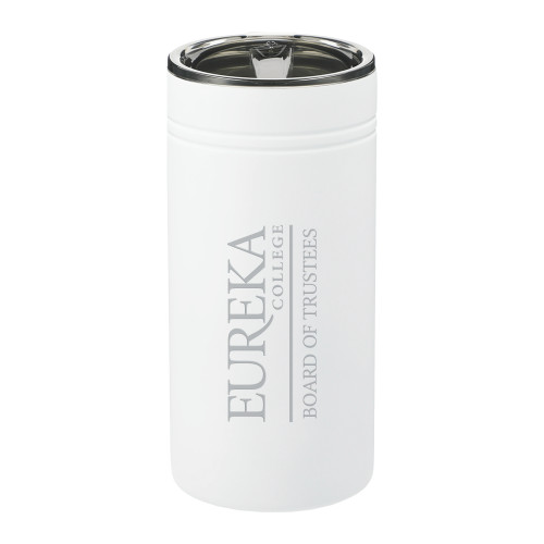  Sherpa Vacuum White Tumbler & Insulator 12oz - Board of Trustees Engraved