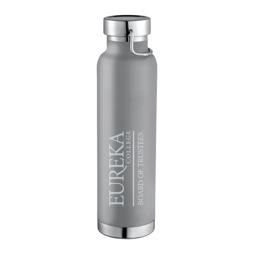  Thor Copper Vacuum Insulated Grey Bottle 22oz - Board of Trustees Engraved