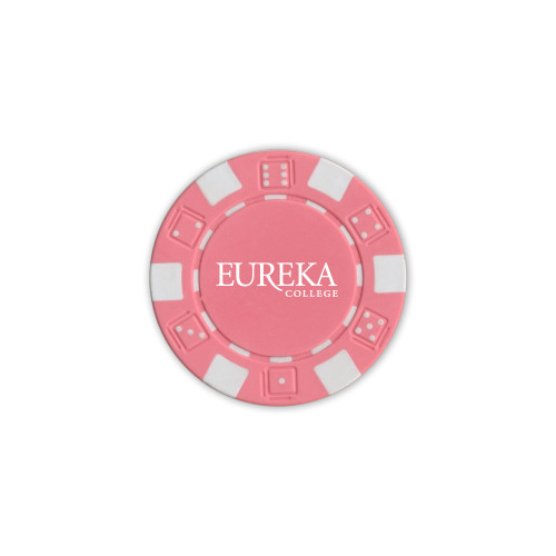  Pink Game Chip - Wordmark