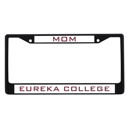  Mom Metal License Plate Frame in Black - Mom