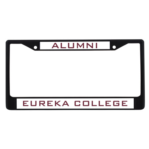  Alumni Metal License Plate Frame in Black - Alumni