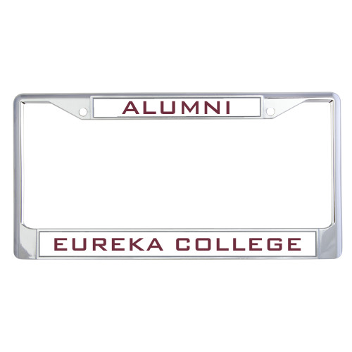  Alumni Metal License Plate Frame in Chrome - Alumni