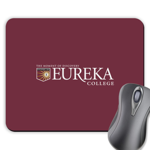  Full Color Mousepad - Eureka College w/ Shield