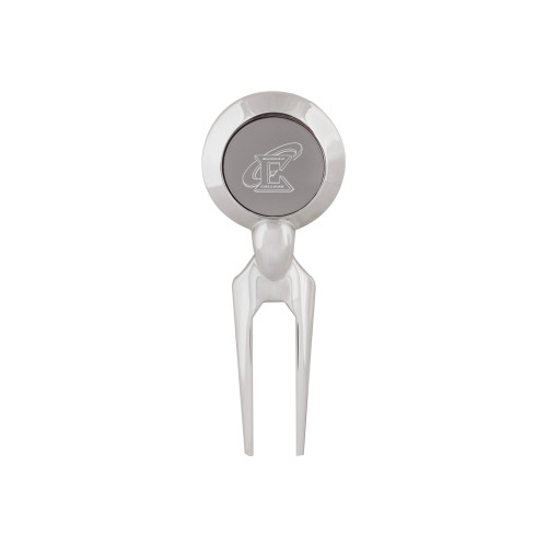  Silver Divot Tool/Ball Marker - Primary Athletic Mark Engraved