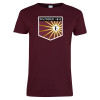 Thumbnail image for  Womens Maroon Short Sleeve Tee