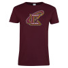 Thumbnail image for  Womens Maroon Short Sleeve Tee