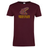 Thumbnail image for  Womens Maroon Short Sleeve Tee