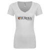 Thumbnail image for  Next Level Womens White Ideal V Tee