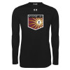 Thumbnail image for  Under Armour Black Long Sleeve Tech Tee