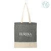 Thumbnail image for  Split Recycled Black Cotton Twill Convention Tote