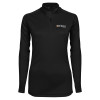 Thumbnail image for  Syntrel Womens Black Interlock 1/4 Zip