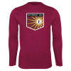 Thumbnail image for  Maroon Performance Long Sleeve Shirt