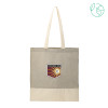 Thumbnail image for  Split Recycled Grey Cotton Twill Convention Tote