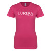 Thumbnail image for  Next Level Womens Fuchsia Boyfriend Tee