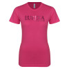 Thumbnail image for  Next Level Womens Fuchsia Boyfriend Tee